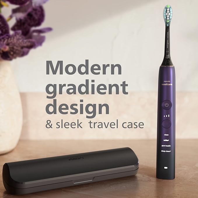 Philips Sonicare 9000 Special Edition Rechargeable Toothbrush Black/Purple HX9911/91