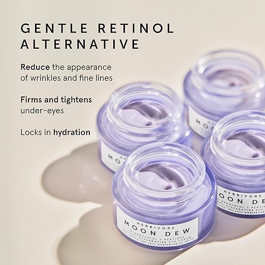 HERBIVORE Bakuchiol Retinol Alternative - Bakuchiol + Peptides Smooths Skin Reduces Fine Lines Wrinkles &amp Puffiness Plant-based Vegan Cruelty-free
