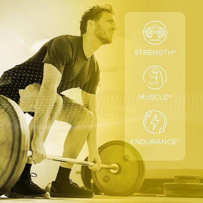 Effective Nutra Creatine Monohydrate Gummies - 1g Creatine per Gummy - Vegan Muscle &amp Strength Supplement for Men &amp Women - Supports Muscle Growth Energy Endurance - Lemon Flavor Made in US