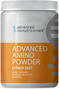 Advanced Bionutritionals ? Advanced Amino Powder Amino Acid Supplement Build Muscle Post Workout Recovery EnergyNon-GMO Gluten Free Dairy Free Vegan (30 Servings) (9.52oz Citrus Zest)