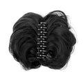 Hair Accessories Synthetic Messy Bun Wavy Curly Bun Ponytail Hair Extensions Fancy Curly Bun Claw Clip Bun Wig For Women Hair Pieces For Women(1pcs-10)
