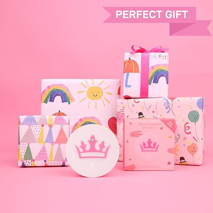 peach and Baby Kids Mineral Sun Cushion SPF50+ PA++++ (Pink Tiara)