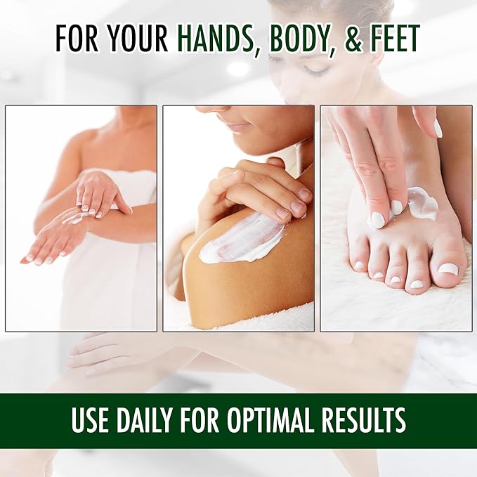 GLY MIRACLE Moisturizing Body Cream Lotion 16 ounce - Non-Greasy Skin Humectant for Extremely Dry Skin Hands Body and Feet Fragrance-Free with Pure Glycerin for Nourishing Hydration.