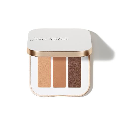 jane iredale PurePressed Eye Shadow Triple Highly Pigmented Mineral Based Eye Color Long Lasting &amp Crease Resistant Formula Safe for Sensitive Eyes