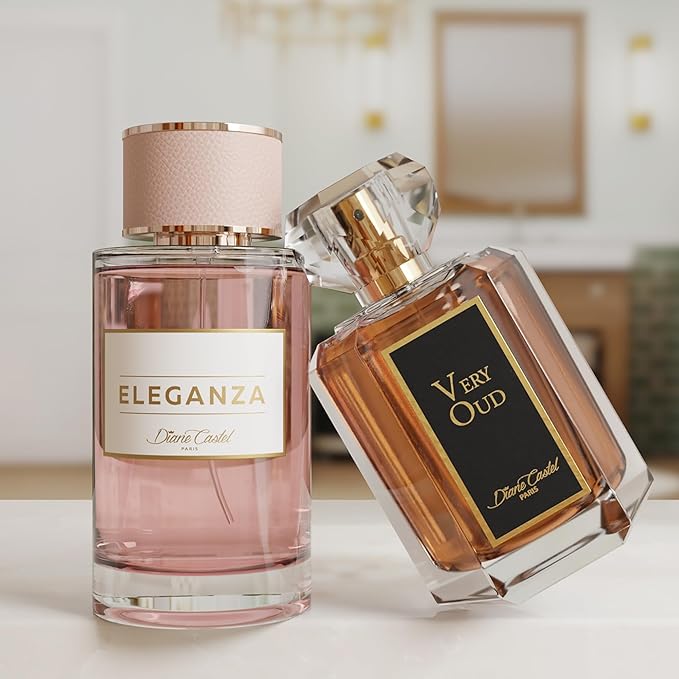 Eleganza Gift Set - Fruity Chypre Fragrance - Perfume for Women and Body Lotion - Notes of Strawberry Bergamot Orange Blossom - 3 pc