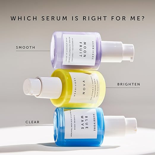 HERBIVORE Nova 15% Vitamin C + Turmeric Brightening Serum for Dark Spots Hyperpigmentation + Even Skin Tone | Vegan Plant-Based Cruelty-Free 30 mL / 1 oz