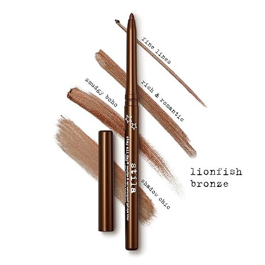 stila Stay All Day® Smudge &amp Set Waterproof Gel Liner | Long-Wear Gel Eyeliner Pencil for Tightlining Waterline &amp Smoky Eye Looks | 12-Hour Wear No Budge &amp Fade-Proof