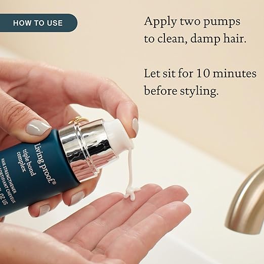 Living Proof Triple Bond Complex Leave-In Treatment and Hair Mask ? Rebuilds Hair Structure Repairs Damage Heat Protection Long-Lasting Results