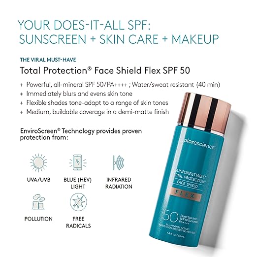 Colorescience Total Protection Face Shield Flex SPF 50 1.8 fl. oz.