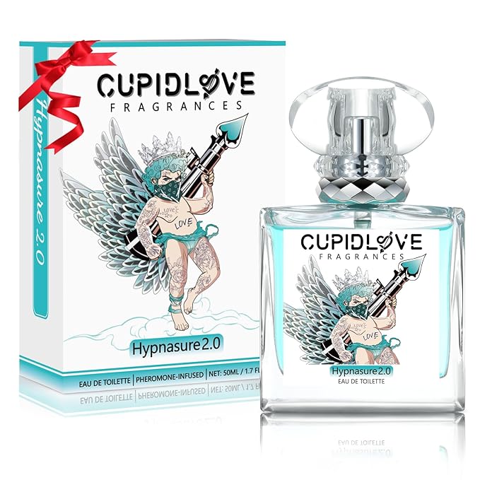 CUPIDLOVE Eau de Toilette Fresh Mens Pheromone Cologne - Citrus Woody Musky Fragrance - Notes of Bergamot - Everyday Wear Long Lasting Perfumes for Men 1.7 Fl Oz