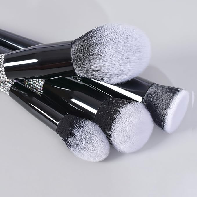 Bueart Design 16Pcs Makeup Brushes Set with Classic HolderPremium Ultra Soft Professional Make up Brushes for FoundationBlushPowderHighlighterContourEyeshadow