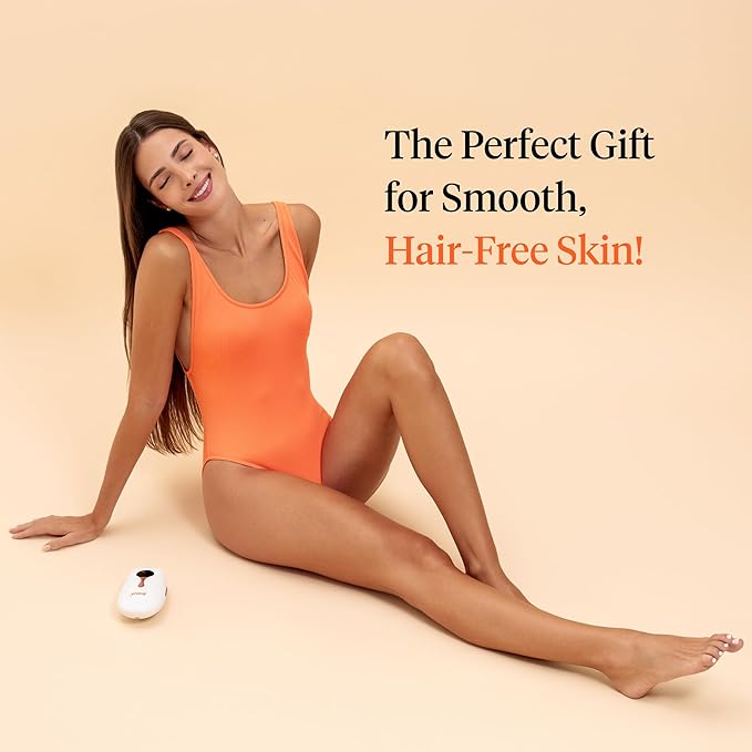 Mini Pro IPL Hair Removal Device for Women &amp Men with Painless Ice-Cooling Tech Auto &amp Manual Modes 5 Intensity Levels for Face Legs Armpits Hands &amp Bikini Line Hair Laser Removal