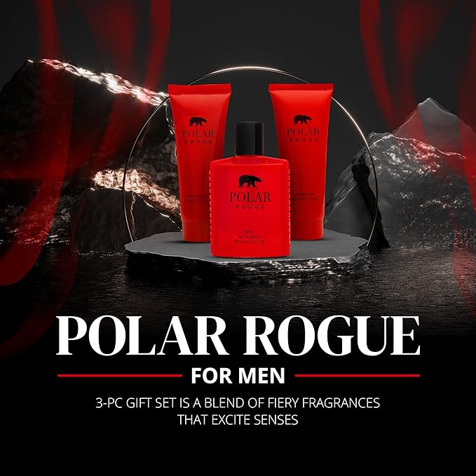 Perfume for Men Gift Set ? INSPIRED by A WORLD RENOWNED MEN'S PERFUME ? Cranberry Grapefruit Italian Lemon Warm Woods ? Fresh Spicy Woody Long-Lasting ? Premium Mens Cologne 100ml x3