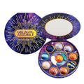 Galactic Assemble Eyeshadow Palette ? Solar System Inspired 3D Planet Design 14 Handcrafted Shimmer &amp Metallic Shades with Creamy Wet Texture High-Pigmented Makeup Palette Gifts for Women &amp