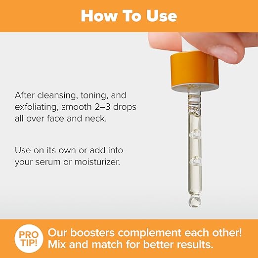Paula's Choice BOOST C15 Super Booster 15% Vitamin C Serum for Face Face Serum with Vitamin E &amp Ferulic Acid for Discoloration &amp Glow Fragrance-Free 0.67 Fl Oz