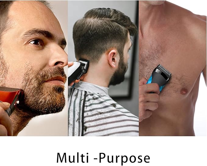 Beard Trimmer Attachment Fit for Br-aun Series 5 6 and 7 Electric Razors 1/2/3/5/7mm Replacement Shaver Guide Combs for 5018s 5020s 6075cc 7071cc 7075cc 7085cc 7020s 5050cs 6020s 6072cc