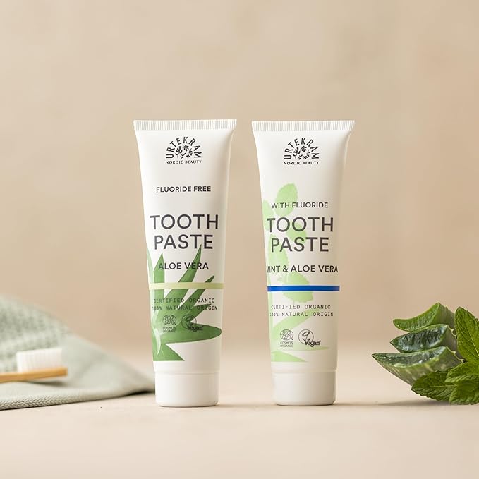 Organic Mint &amp Fluoride Toothpaste - 75ml