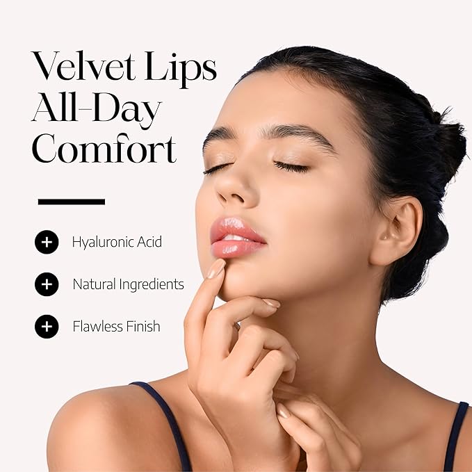 Radiant Professional Advanced Care Lipstick - Ultra Nourishing Moisturizing Long Lasting Matte Lipstick With Vitamin E- UVA UVB Filters - VELVET (30 RIPE PLUM)