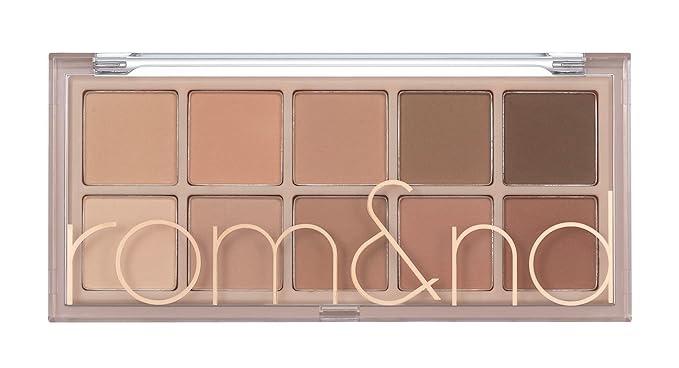 rom&ampnd Better Than Palette 102g (05 Shade &amp Shadow Garden) | Eye Makeup Palette Matte &amp Shimmer Eye Shadow Sparkling Glittery various 10 shades Long Lasting High Pigmented Blendable