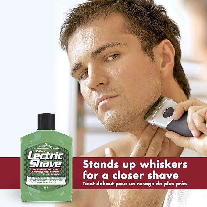 Williams Lectric Shave Lotion Regular - 7 Oz Pack of 2 by Lectric Shave