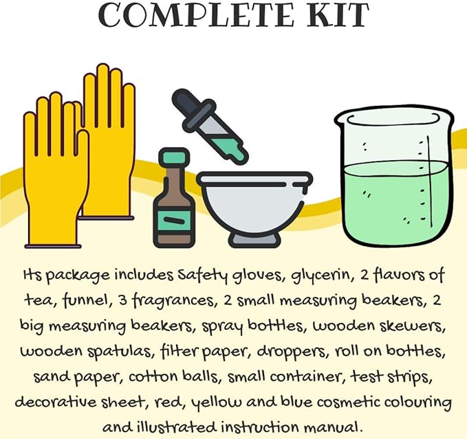 STEM Learner | My Perfume Making Lab Learning &amp Educational DIY Activity Toy Kit for Ages 6+ of Boys and Girls DIY Fun with Fragrance Experiments