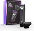 MANSCAPED® The Lawn Mower® 5.0 Ultra TCS Special Edition Men's Groin &amp Body Hair Trimmer ? Dual-Head SkinSafe® Trimmer &amp Foil Blades Waterproof Wet/Dry Groomer USB-C Rechargeable with Travel