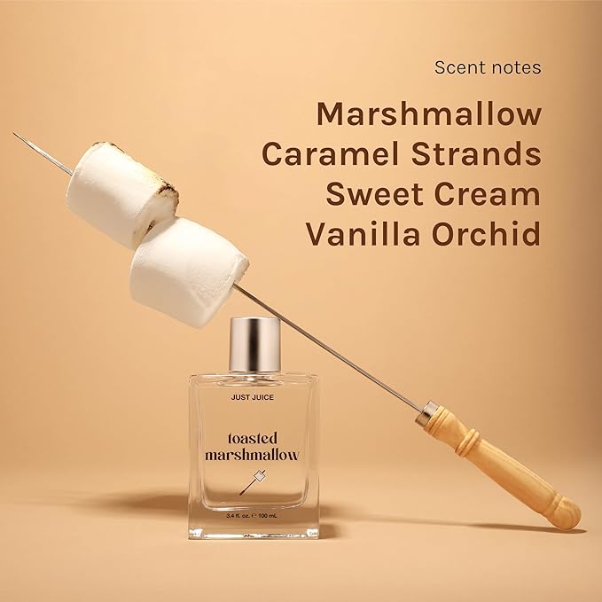 Just Juice Gourmand Set - Gourmand Perfumes for Women and Men - Warm Vanilla Amber Men's and Women's Fragrances - Mini Travel Perfume Set - 4 pc