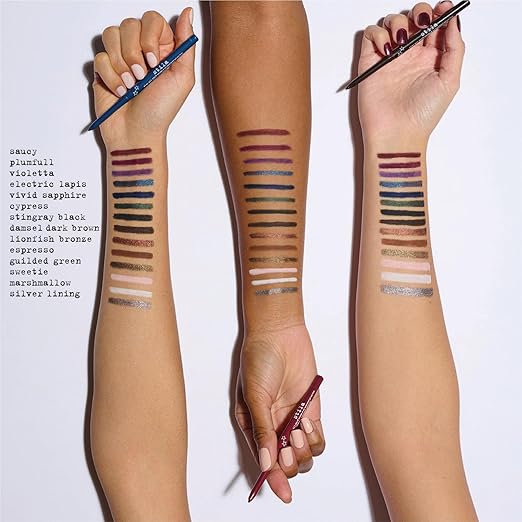 stila Stay All Day® Smudge &amp Set Waterproof Gel Liner | Long-Wear Gel Eyeliner Pencil for Tightlining Waterline &amp Smoky Eye Looks | 12-Hour Wear No Budge &amp Fade-Proof