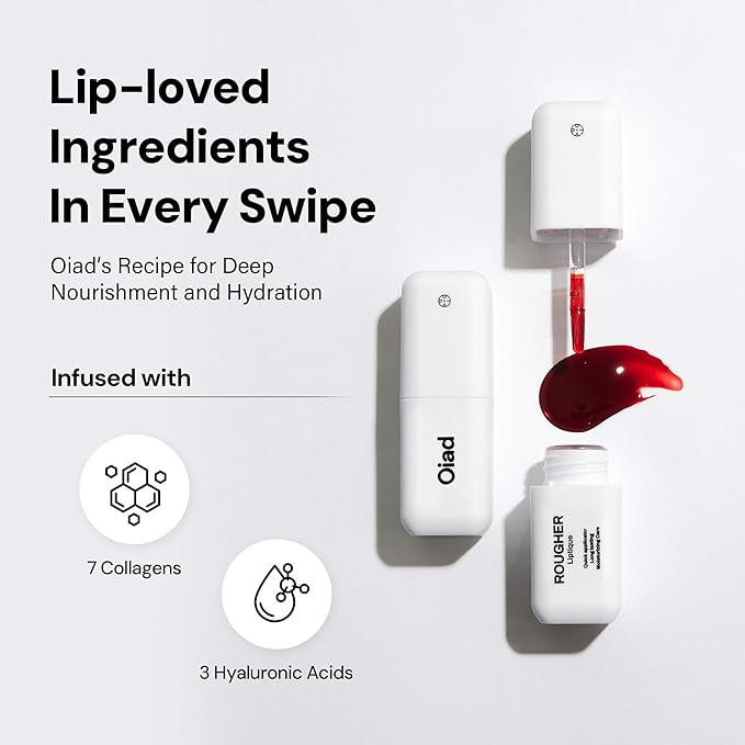 Liptique Korean Lip Stain Peel Off - 24 Hour Long Lasting Lip Tattoo Waterproof &amp Transfer Proof Nourishing &amp Hydrating Lip Tint for Women Instant Plumping Lip Tints Peel Off (002 ODDPIN)