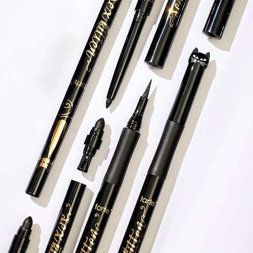 tarte Sex Kitten Liquid Liner ? Black Full Size Liquid Eyeliner Pen with Castor Oil for Bold Nourished Lashes Waterproof All-Day Wear Easy to Apply Vegan &amp Cruelty Free
