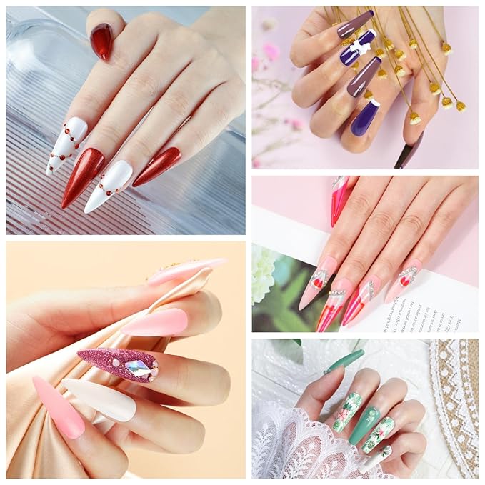 COSCELIA 66pcs Gel Nail Polish Kit with U V light and Drill 35 Colors Fall Winter Gel Polish Set 5pcs Top Base Coat Nail Art Starter French Gel Manicure Kit Christmas Gifts for Women Teens Girls