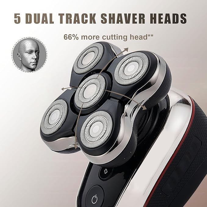 2pack Head Shaver Replacement Blades Compatible with Remington Balder Pro Head Shaver Model XR7120Precision Electric Shaving for Bald Men. (No't Compatible with XR7000)