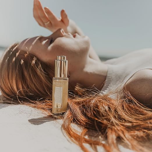 SKIN&ampCO Truffle Therapy Shimmering Facial Oil 1 FL OZ ? Hydrating &amp Radiance-Boosting Moisturizer for All Skin Types ? Luxurious Natural Oils with Antioxidants ? Made in Italy