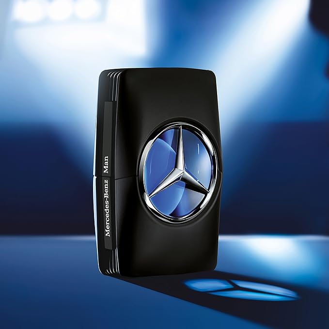 Mercedes Benz Sign Giftset - Mens Cologne Set - Shower Gel Body Wash and Perfume for Men - Cologne for Men - Pear Cedar Oakmoss Fragrances - 3 Pc