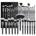 BEILI Makeup Brushes 40Pcs Professional Makeup Brush Set Premium Synthetic Kabuki Foundation Blending Face Powder Blush Concealers Eye Shadows Make Up Brushes Kit