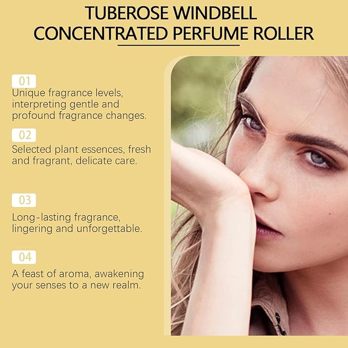 Enchanting Fragrance Roll-On Perfume - Fresh &amp Elegant Scent For Daily Use Perfect For Couples &amp Romantic Dates(2PCS)