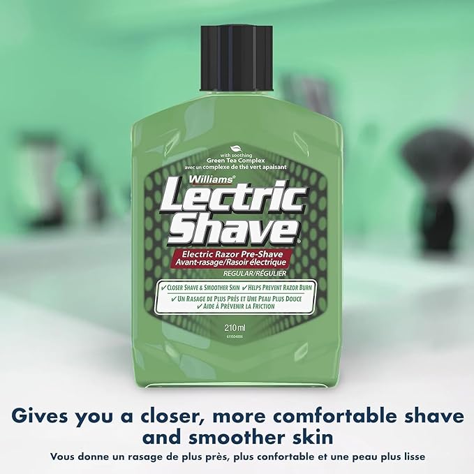 Williams Lectric Shave Lotion Regular - 7 Oz Pack of 2 by Lectric Shave