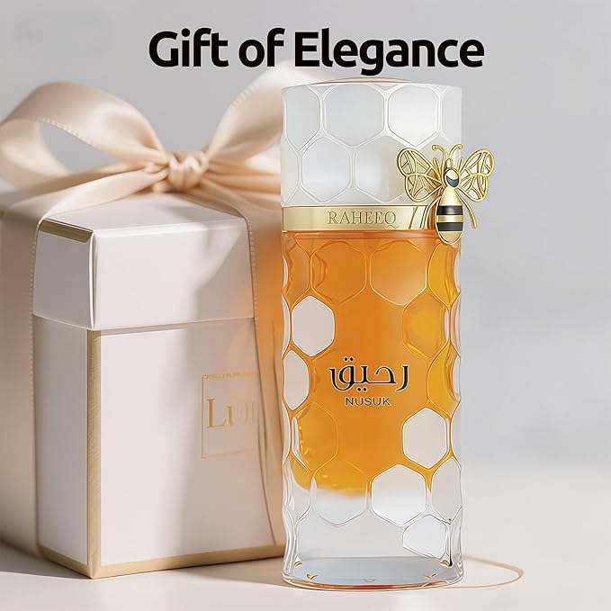 Luxury 2-Piece Couple's Perfume Set 100ml Eau de Parfum Each Long Lasting Fragrance Gift for Holidays and Anniversaries Premium Cologne Duo for Men and Women (Ateeq&ampRaheeq)