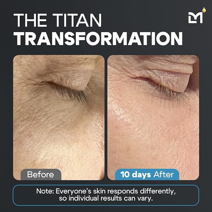 Titan Anti-Aging Mens Face Wash ? For Men Cleanse Hydrate Revitalize ? Gentle Exfoliating Face Cleanser ? Men Skin Care ? Herbal Extracts Ceramides Peptides All Skin Types ? Unscented