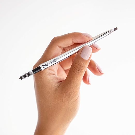 Lune+Aster Brow Pencil | Universal Eyebrow Pencil With Spoolie Brush. Longwear Formula. No Sharpening Required. Vegan &amp Gluten Free