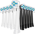 iO Replacement Heads Compatible with Oral B iOiO Series Electric Toothbrush Heads Compatible with Oral B iO 2/3/4/5/6/7/8/9/10Medium Bristles for Effective Plaque Removal(Black&ampWhite)