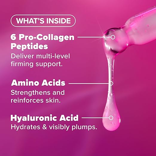 Paula?™s Choice Pro-Collagen Multi-Peptide Booster Face Serum for Wrinkles Serum for Face Supports Collagen Production with Plumping Hyaluronic Acid &amp Amino Acids Fragrance-Free 0.67oz