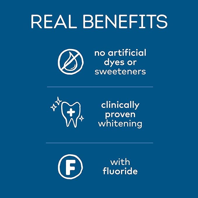 Tom's of Maine Travel Size Anticavity Fresh Mint Toothpaste 3 oz. 6-Pack (Packaging May Vary)