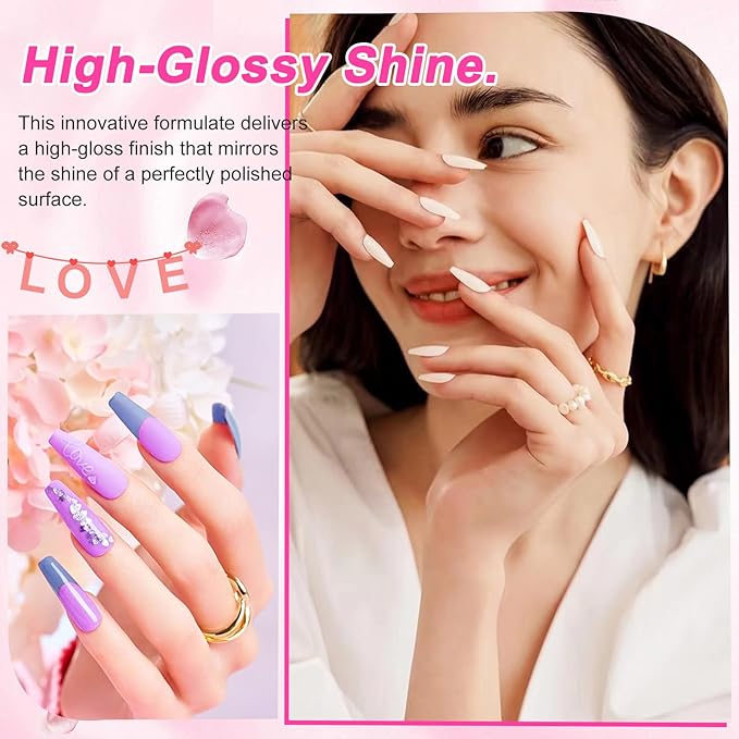 LKEE Gel Nail Polish Kit with U V Light 108W 65 Pcs Gel Nail Polish Set All Season Gels Nail Kit Essential Manicure Tools for DIY Nails Art Gifts for Women (D3-36SET-SKU3-012001)
