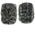 FRANCES Fake Hair Bun Synthetic Messy Bun Wig Hair Pieces Wavy Curly Bun Ponytail Hair Extensions Bun Hair Comb Women Bun Wig Hair Accessories (Color : 0403)