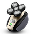Bald Shavers for Men - Telfun Upgrade 5-in-1 Electric Head Shavers for Bald Men 100% Waterproof Cordless Razor Wet/Dry Shaving 5 Dual Track Heads Mess-Free Hair Capture