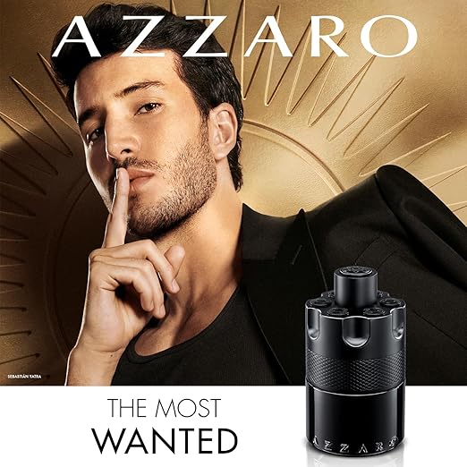 Azzaro The Most Wanted Eau de Parfum Intense 3-Piece Set ($190 Value) ? Cologne for Men ?Foug?re Woody Fragrance 3.4 fl oz &amp 0.34 fl oz Travel Size Spray Hair &amp Body Wash