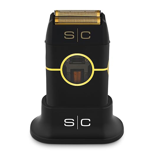 StyleCraft Instinct Metal Cordless Double Foil Shaver with IN2 Vector Motor Intuitive Torque Control USB-C Rechargeable