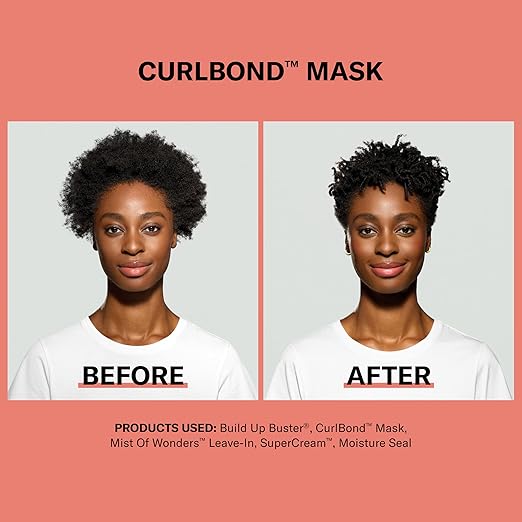 DevaCurl CurlBond Re-Coiling Treatment Mask | Helps Re-Link Broken Bonds | Improves Strength | Protects From Future Damage | All Curl Types