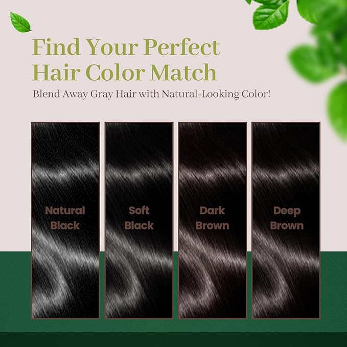 Dongsung Herb Speedy Color Cream(Deep Brown 3Pack) Korean Herbal Vegan Hair Dye PPD-Free Ammonia-Free Hypoallergenic 100% Gray Coverage Odorless Dermatologically Tested Quick 20-Minute Application